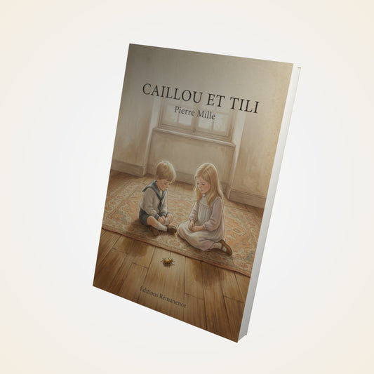 Livre Caillou et Tili - Pierre Mille - Couverture 3D