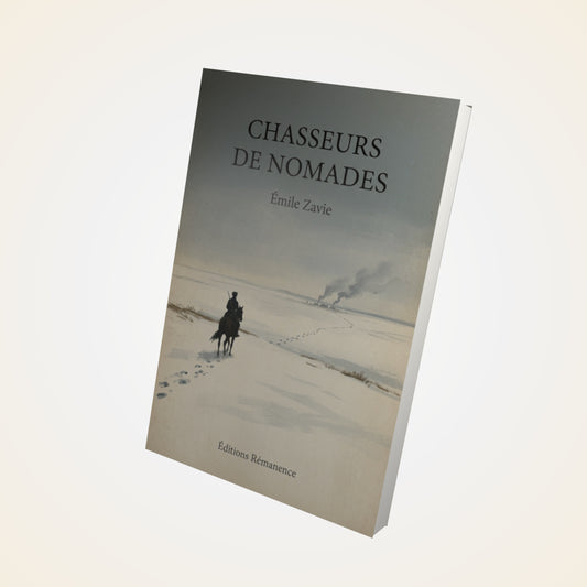Livre Chasseurs de nomades - Émile Zavie - Couverture 3D