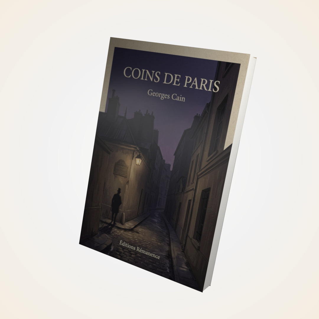 Livre Coins de Paris - Georges Cain - Couverture 3D