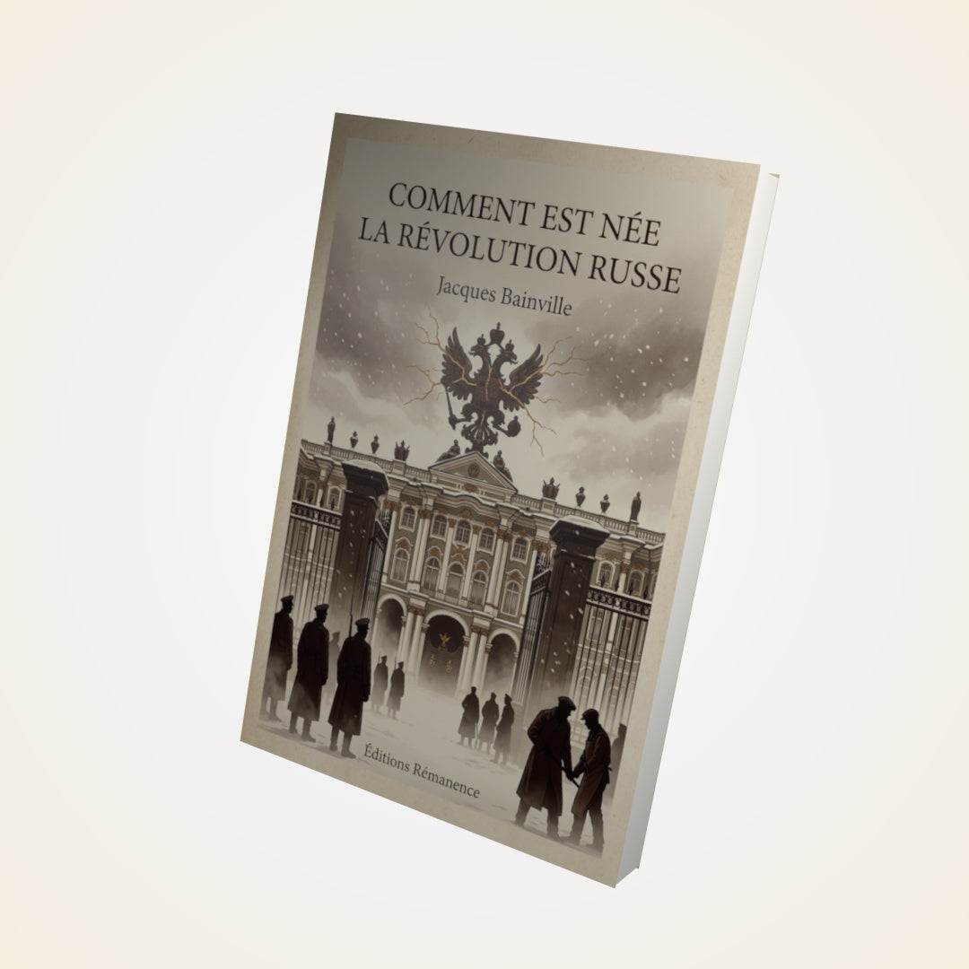 Livre Comment est née la révolution russe - Jacques Bainville - Couverture 3D