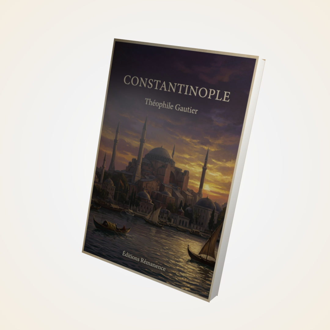 Livre Constantinople - Théophile Gautier - Couverture 3D