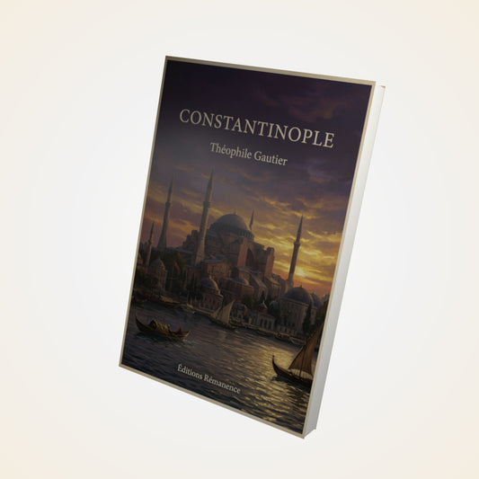 Livre Constantinople - Théophile Gautier - Couverture 3D