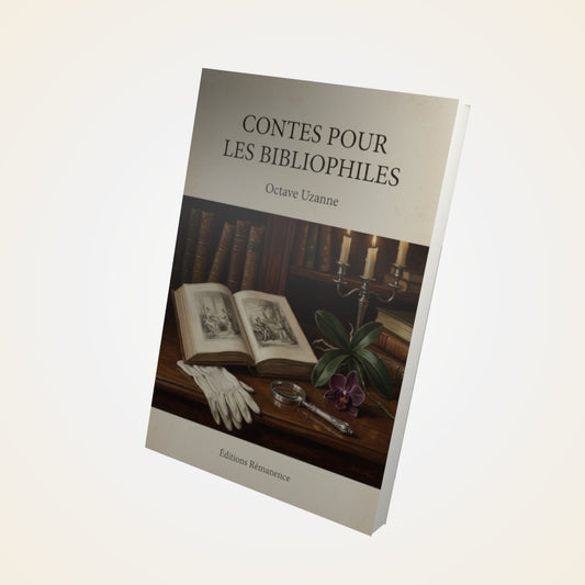 Livre Contes pour les bibliophiles - Octave Uzanne - Couverture 3D