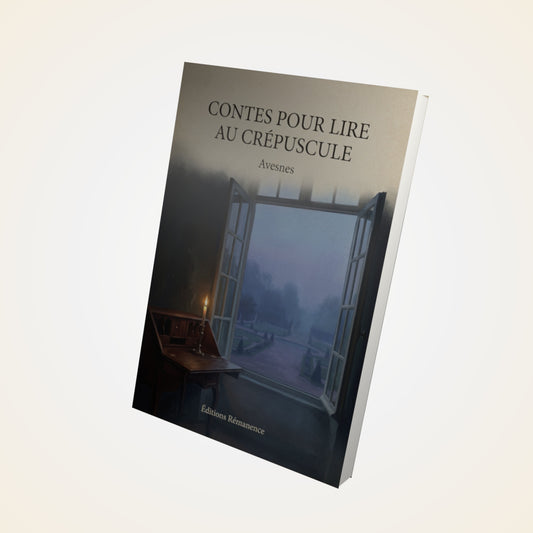 Livre Contes pour lire au crépuscule - Avesnes - Couverture 3D