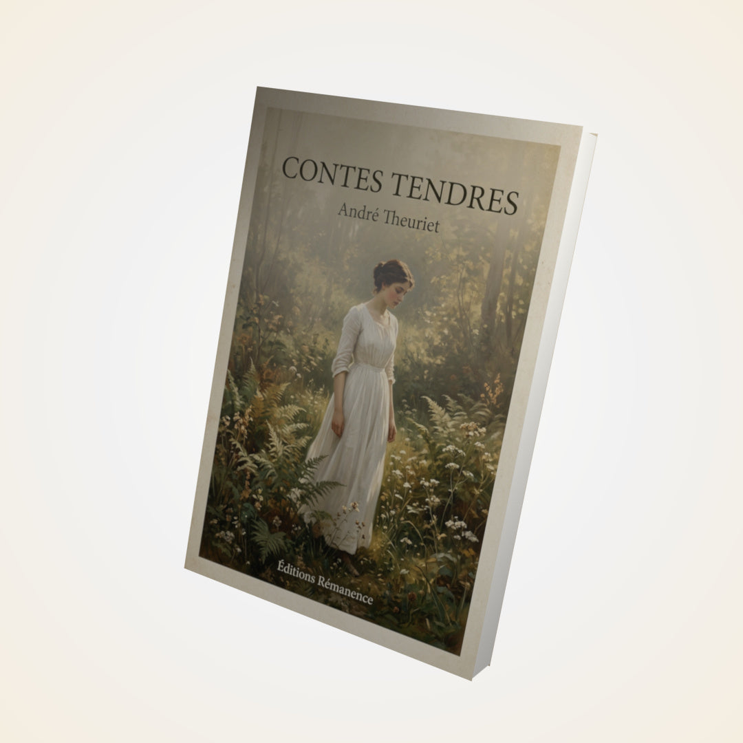 Livre Contes tendres - André Theuriet - Couverture 3D
