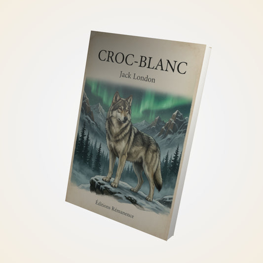 Livre Croc-Blanc - Jack London - Couverture 3D