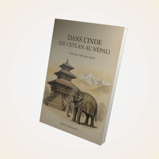 Livre Dans l'Inde (de Ceylan au Népal) - Désirée Sylvain-Lévi - Couverture 3D