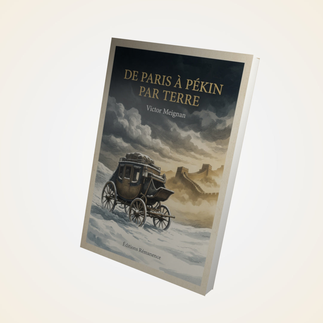 Livre De Paris à Pékin par terre - Victor Meignan - Couverture 3D