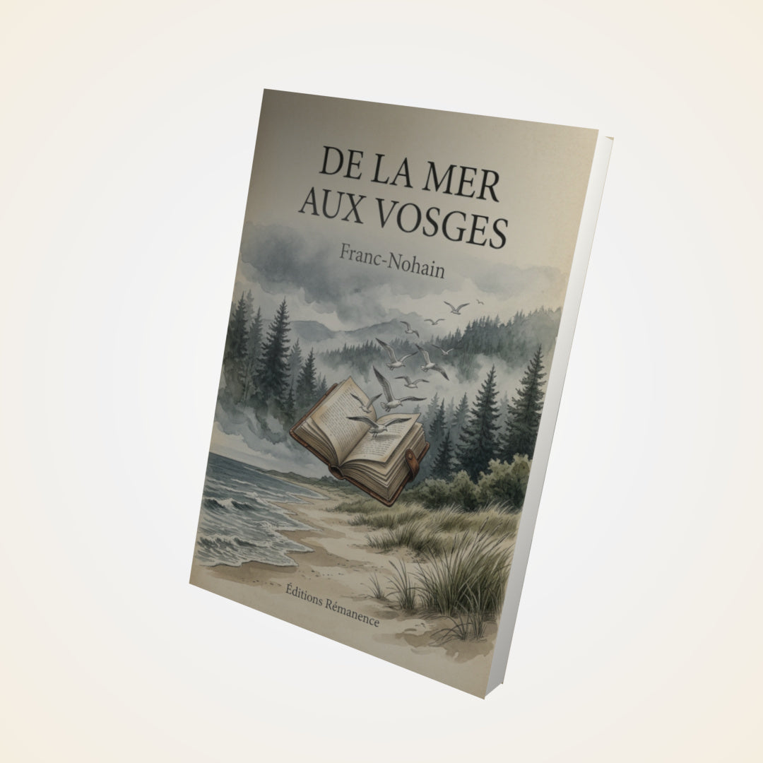 Livre De la mer aux Vosges - Franc-Nohain - Couverture 3D