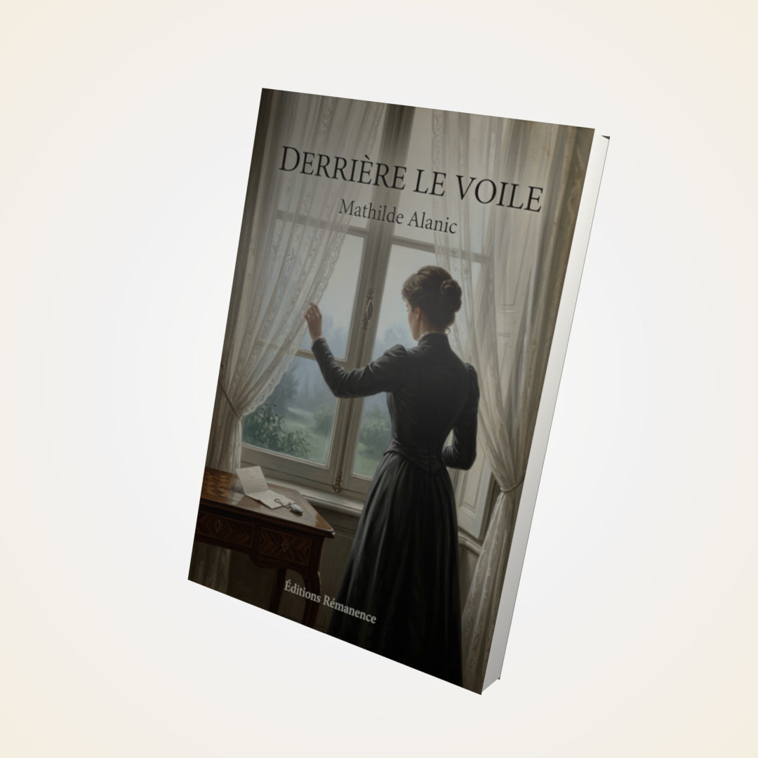 Livre Derrière le voile - Mathilde Alanic - Couverture 3D
