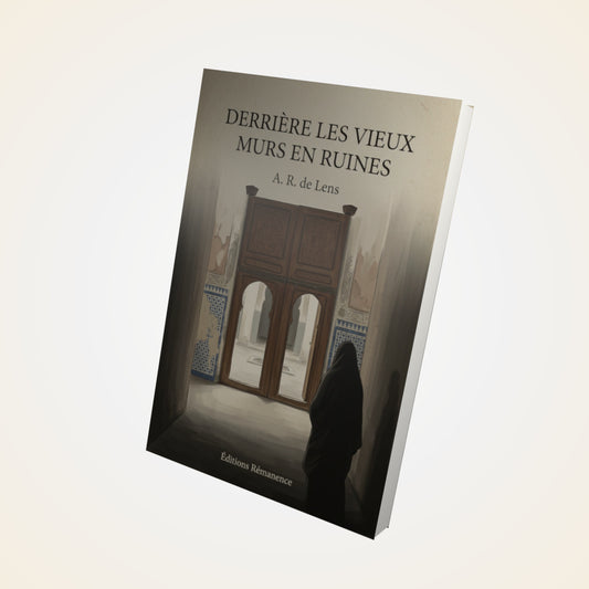 Livre Derrière les vieux murs en ruines - A. R. de Lens - Couverture 3D
