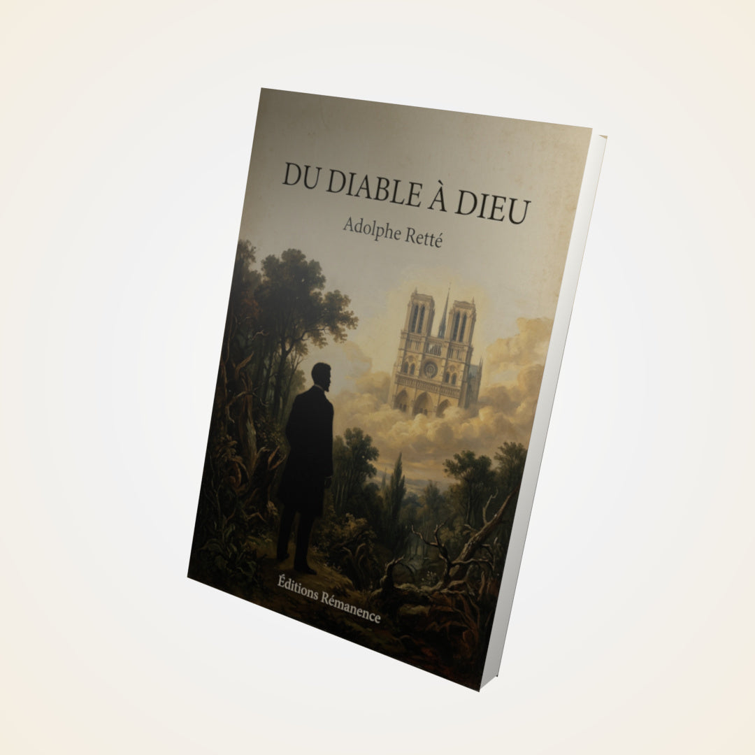 Livre Du Diable à Dieu - Adolphe Retté - Couverture 3D