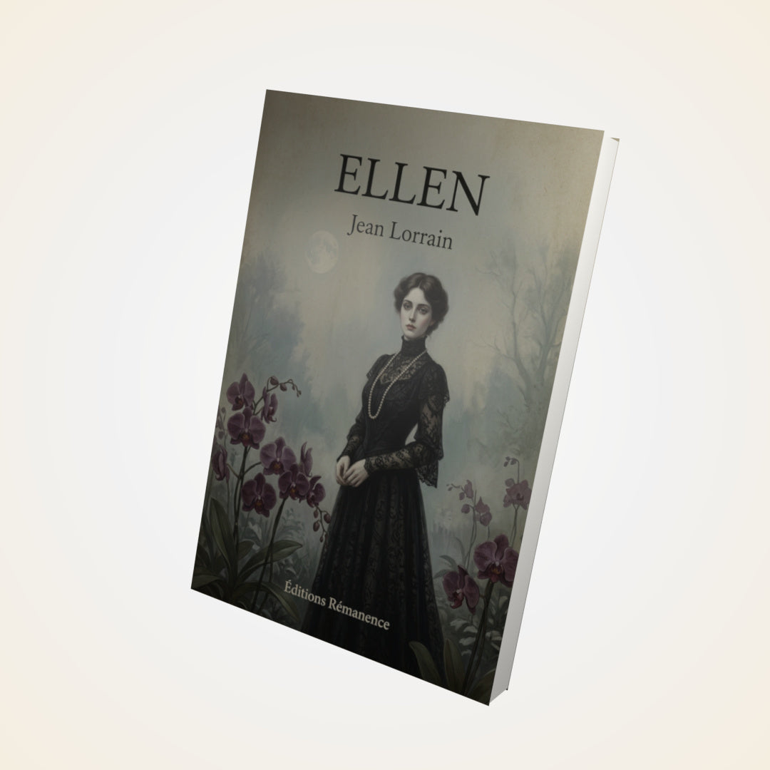 Livre Ellen - Jean Lorrain - Couverture 3D