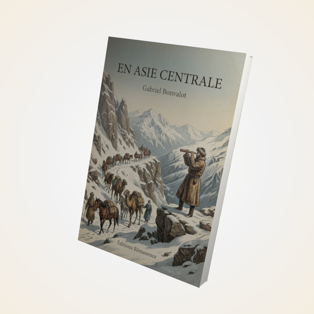 Livre En Asie centrale - Gabriel Bonvalot - Couverture 3D