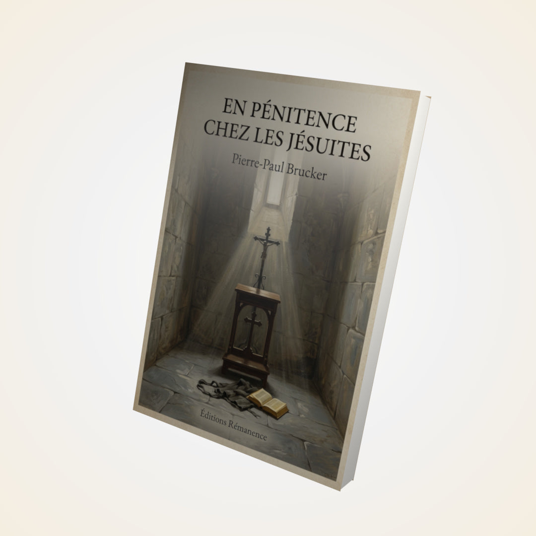 Livre En Pénitence chez les Jésuites - Pierre-Paul Brucker - Couverture 3D