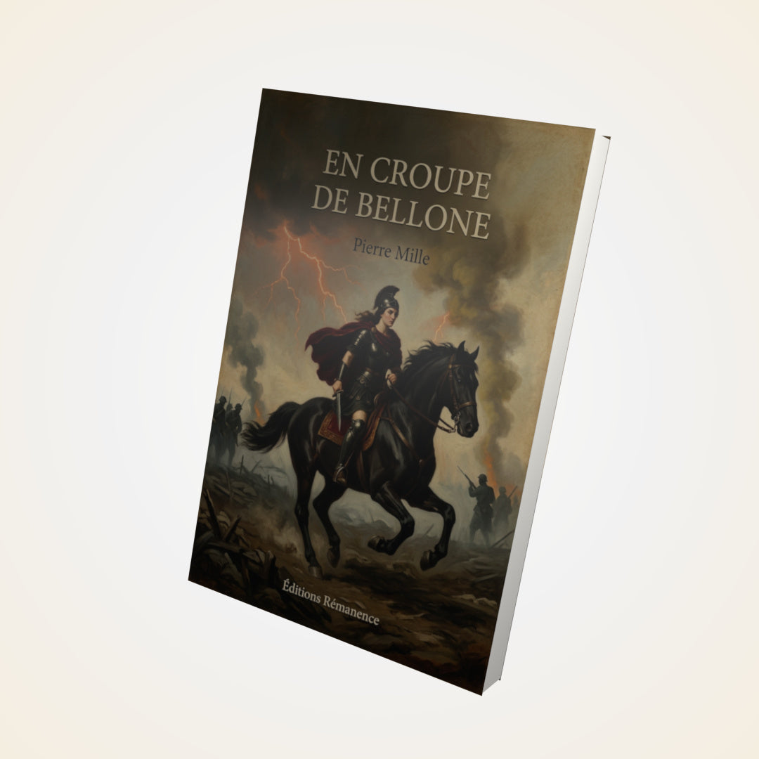 Livre En croupe de Bellone - Pierre Mille - Couverture 3D
