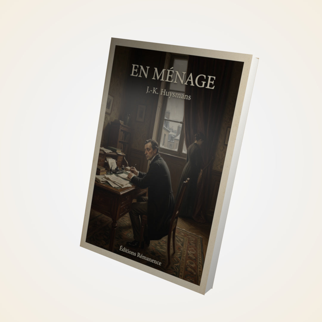 Livre En ménage - J.-K. Huysmans - Couverture 3D