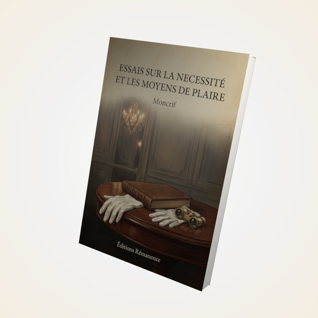 Livre Essais sur la necessité et les moyens de plaire - Moncrif - Couverture 3D