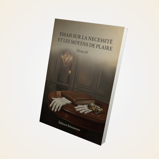 Livre Essais sur la necessité et les moyens de plaire - Moncrif - Couverture 3D