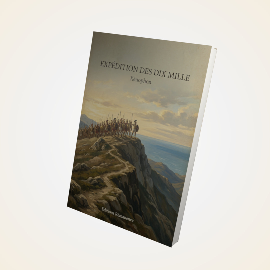 Livre Expédition des dix mille - Xénophon - Couverture 3D