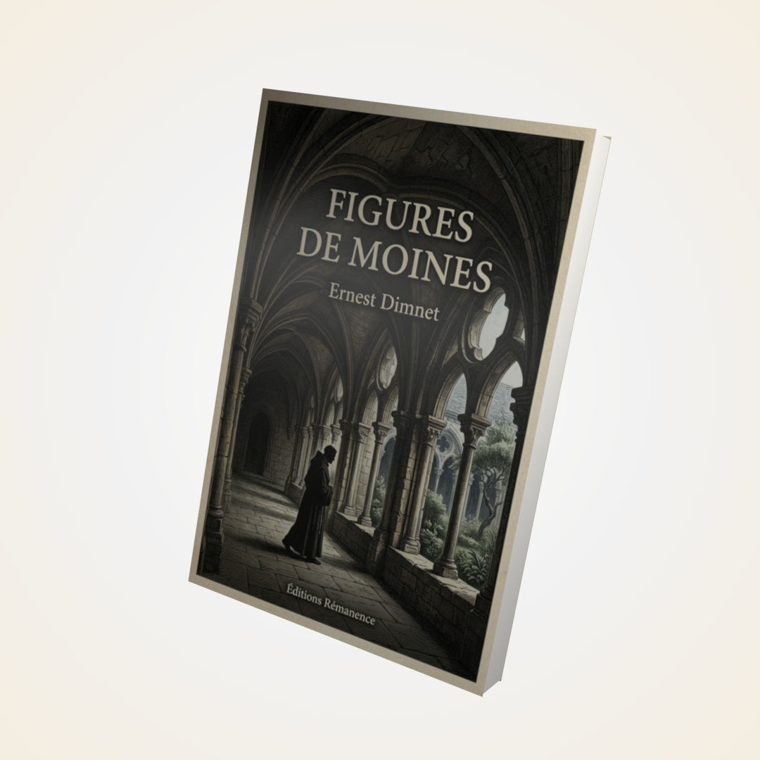 Livre Figures de moines - Ernest Dimnet - Couverture 3D