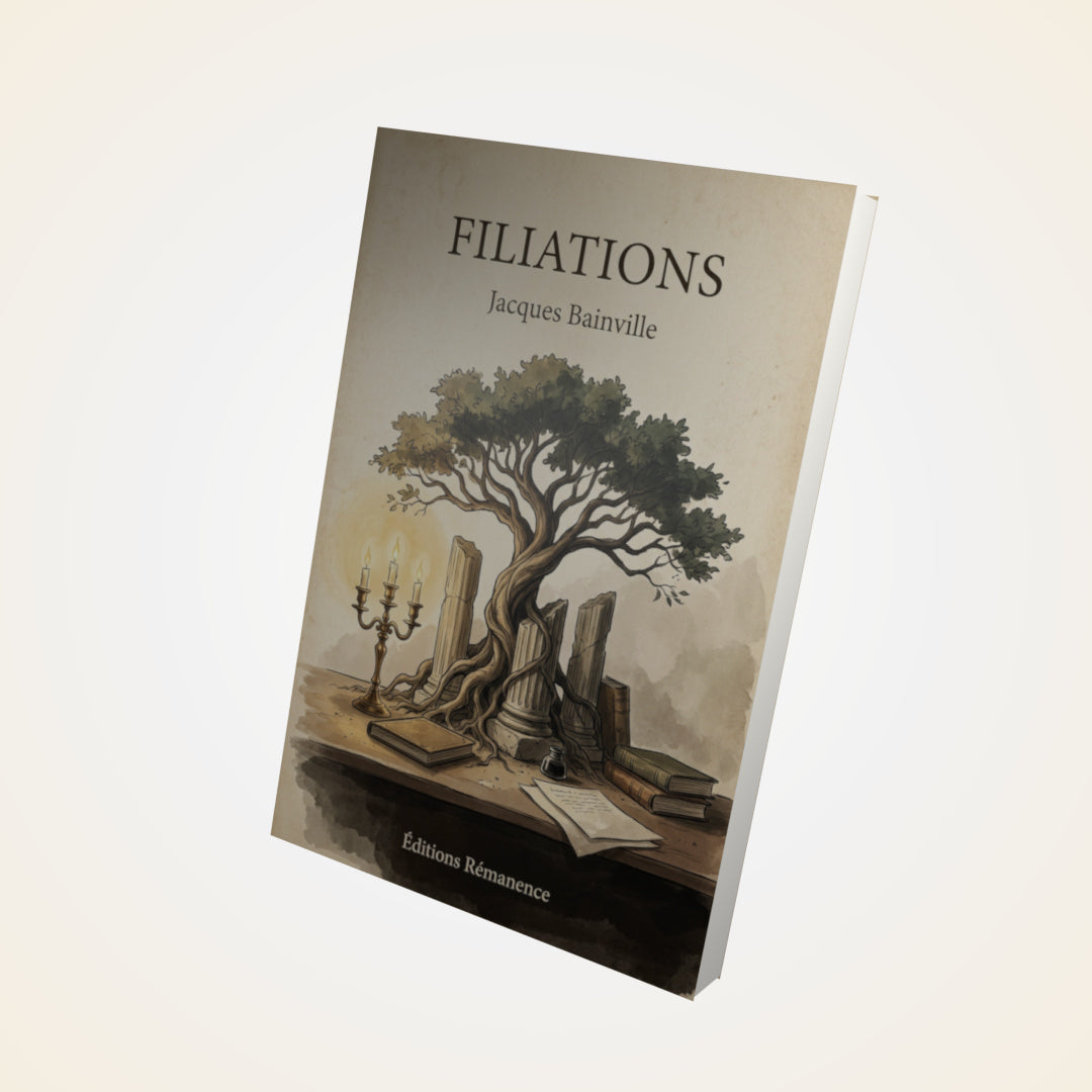 Livre Filiations - Jacques Bainville - Couverture 3D