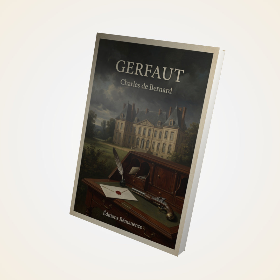 Livre Gerfaut - Charles de Bernard - Couverture 3D