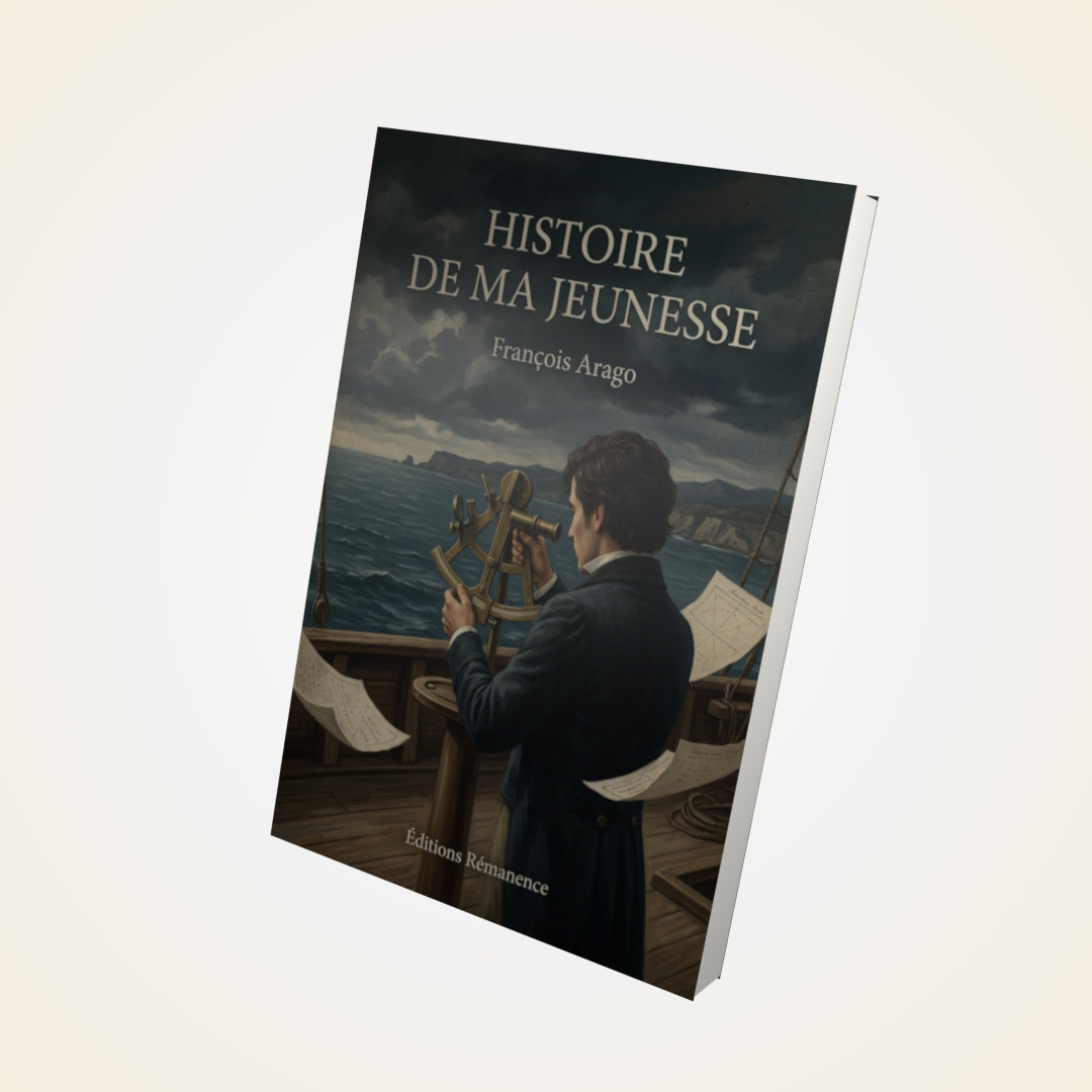 Livre Histoire de ma jeunesse - François Arago - Couverture 3D