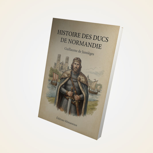 Livre Histoire des ducs de Normandie - Guillaume de Jumièges - Couverture 3D