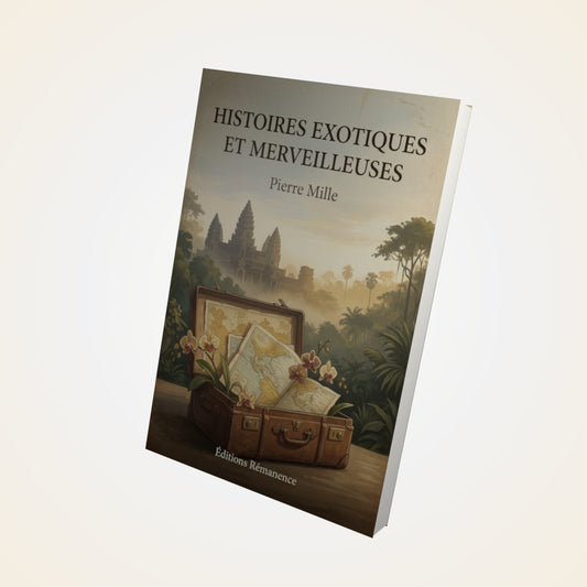 Livre Histoires exotiques et merveilleuses - Pierre Mille - Couverture 3D