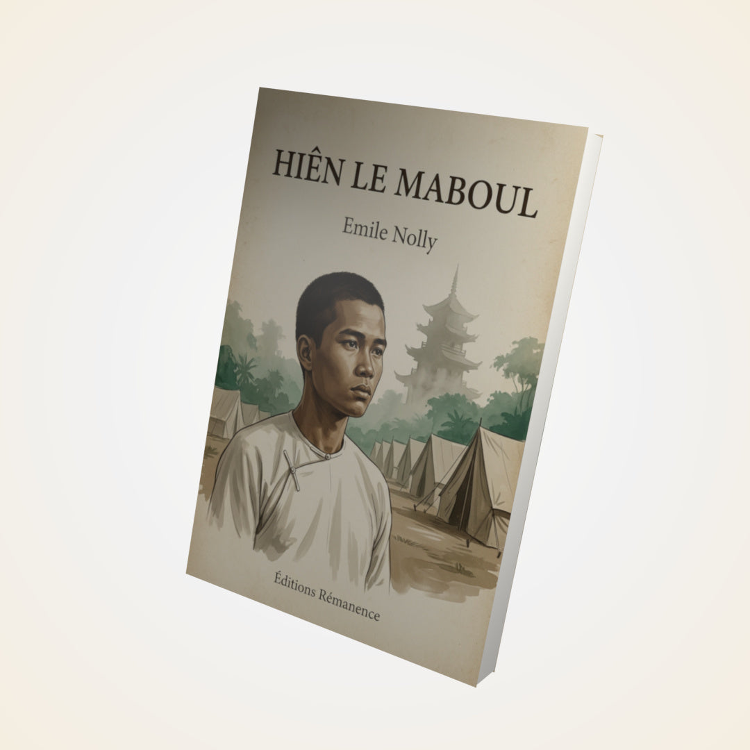 Livre Hiên le Maboul - Emile Nolly - Couverture 3D