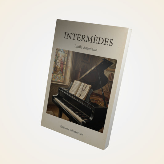 Livre Intermèdes - Emile Baumann - Couverture 3D