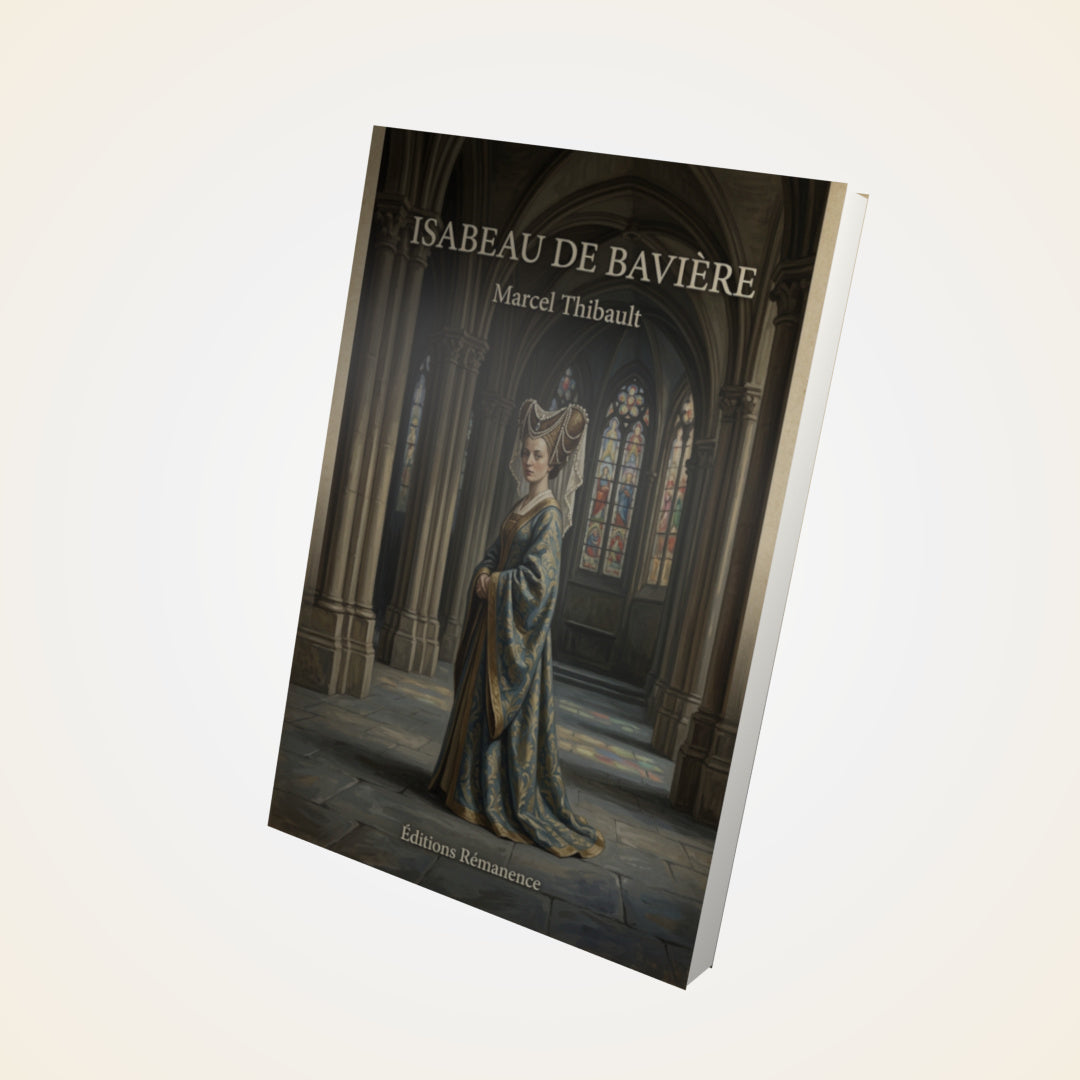 Livre Isabeau de Bavière - Marcel Thibault - Couverture 3D