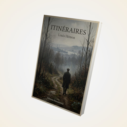 Livre Itinéraires - Louis Hémon - Couverture 3D
