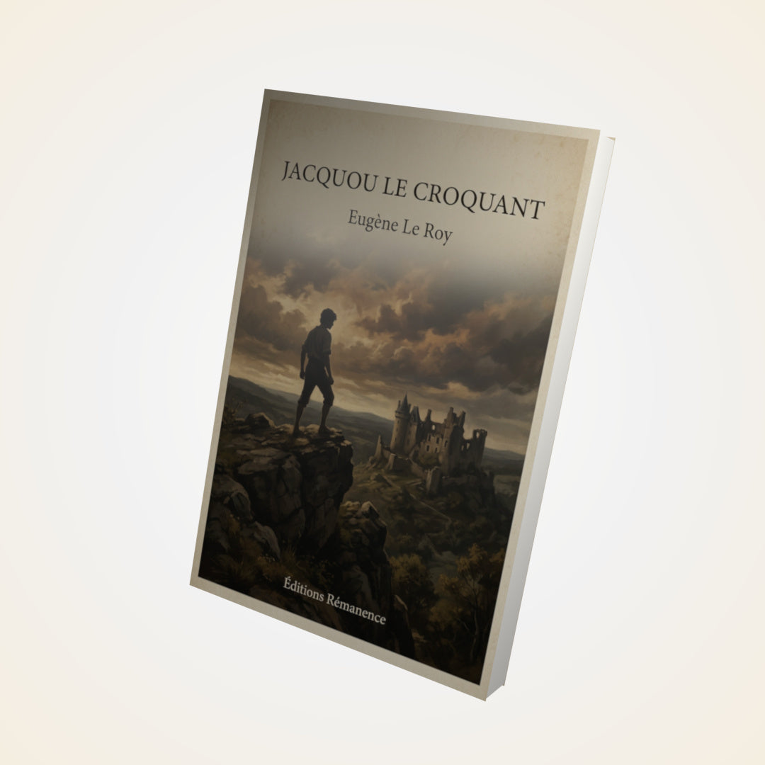 Livre Jacquou le Croquant - Eugène Le Roy - Couverture 3D