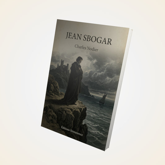 Livre Jean Sbogar - Charles Nodier - Couverture 3D