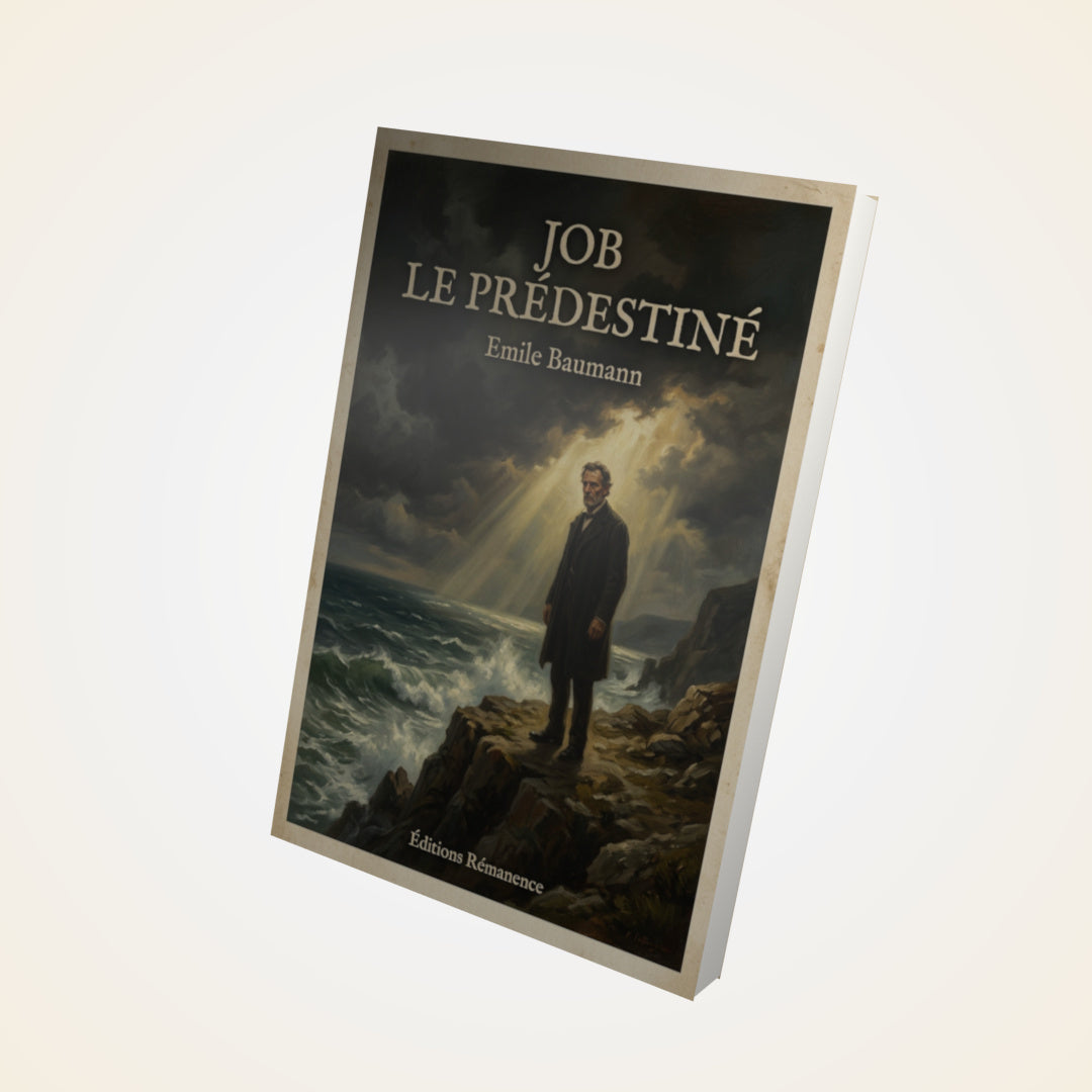 Livre Job le prédestiné - Emile Baumann - Couverture 3D