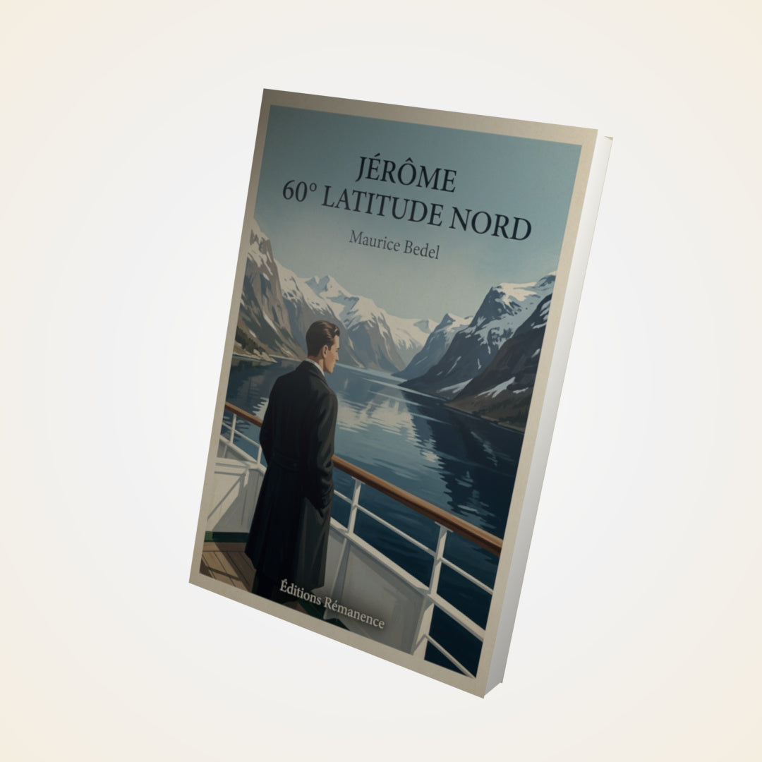 Livre Jérôme 60° latitude nord - Maurice Bedel - Couverture 3D
