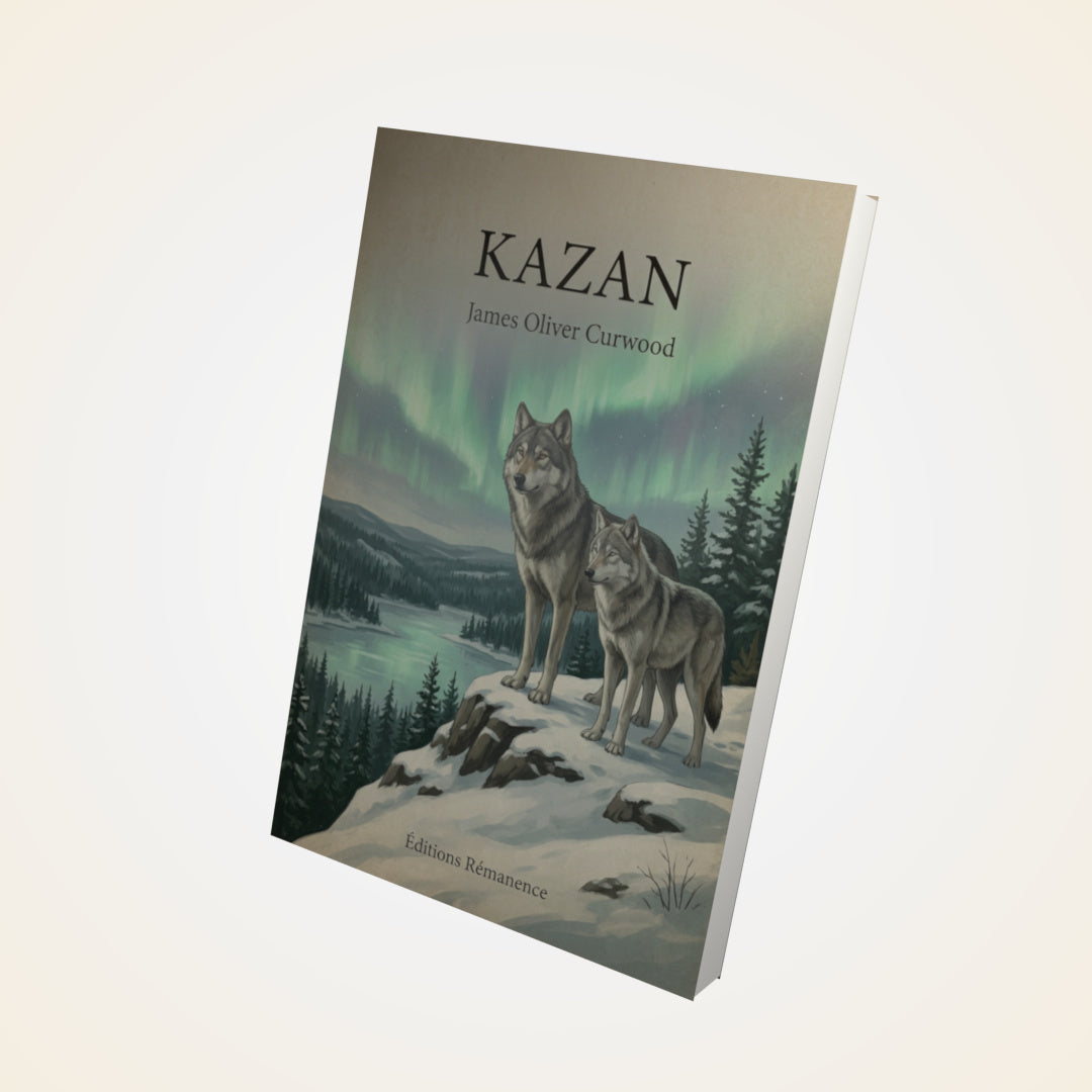 Livre Kazan - James Oliver Curwood - Couverture 3D
