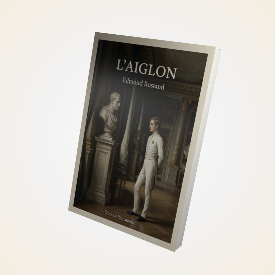 Livre L'Aiglon - Edmond Rostand - Couverture 3D