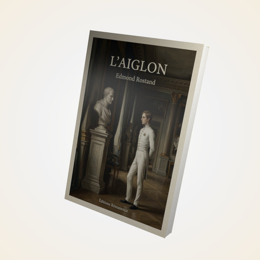 Livre L'Aiglon - Edmond Rostand - Couverture 3D