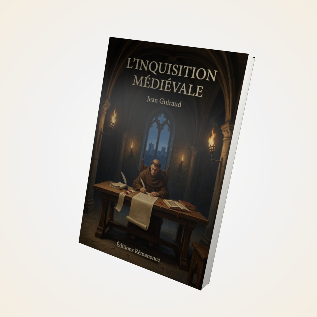 Livre L'Inquisition médiévale - Jean Guiraud - Couverture 3D