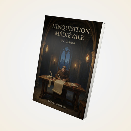 Livre L'Inquisition médiévale - Jean Guiraud - Couverture 3D