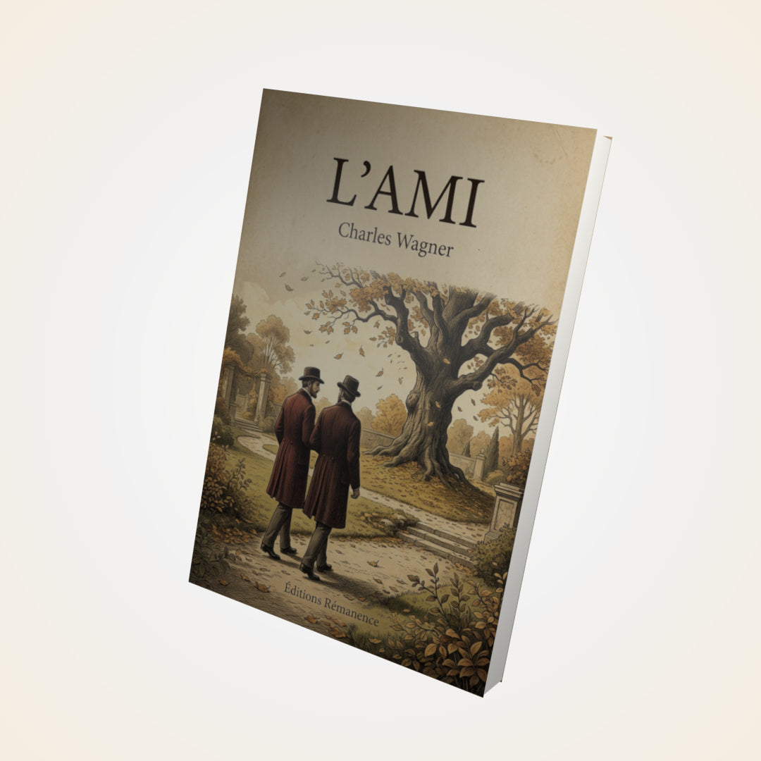 Livre L'ami - Charles Wagner - Couverture 3D
