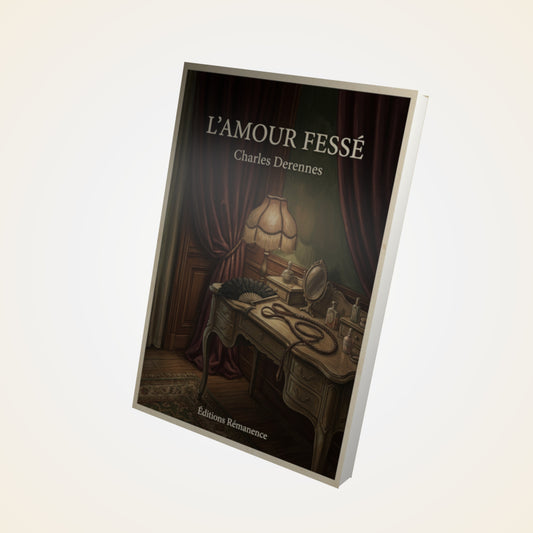 Livre L'amour fessé - Charles Derennes - Couverture 3D