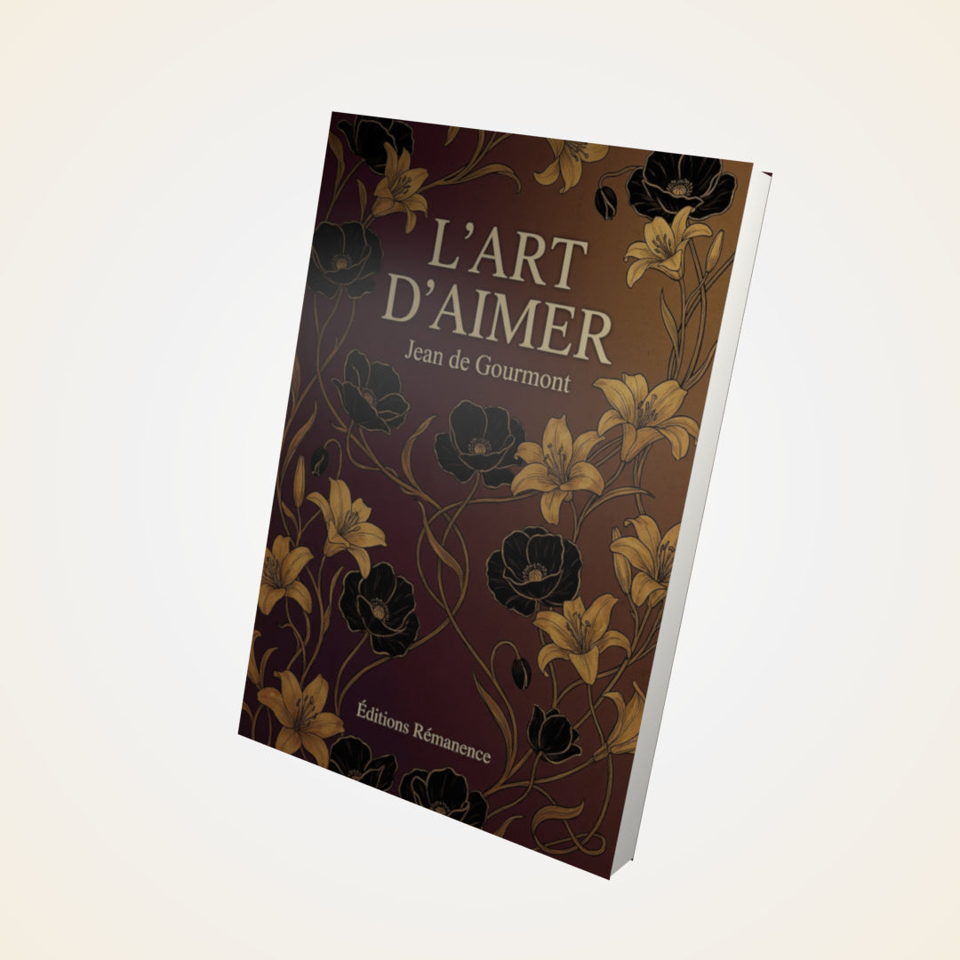 Livre L'art d'aimer - Jean de Gourmont - Couverture 3D