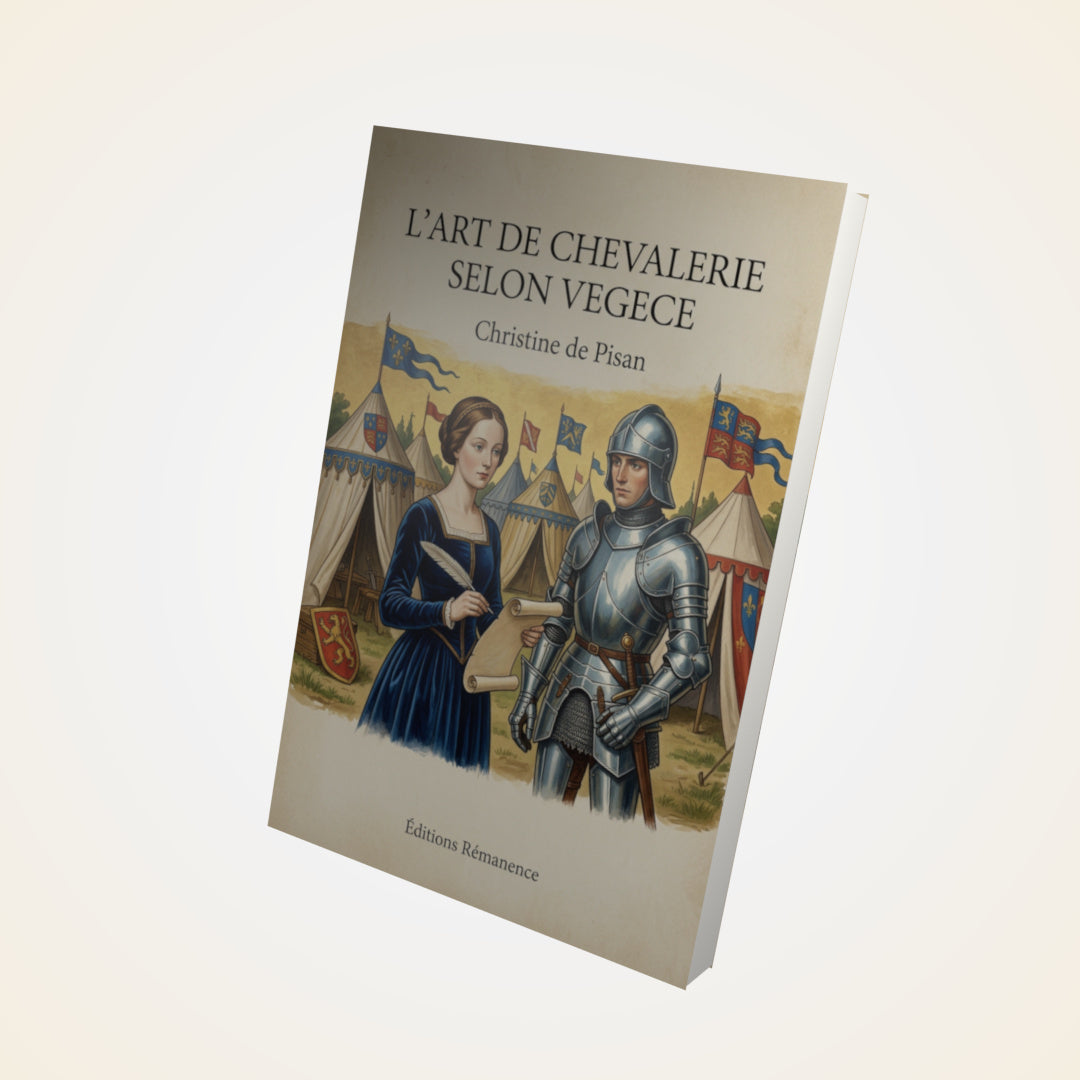 Livre L'art de chevalerie selon Vegece - Christine de Pisan - Couverture 3D