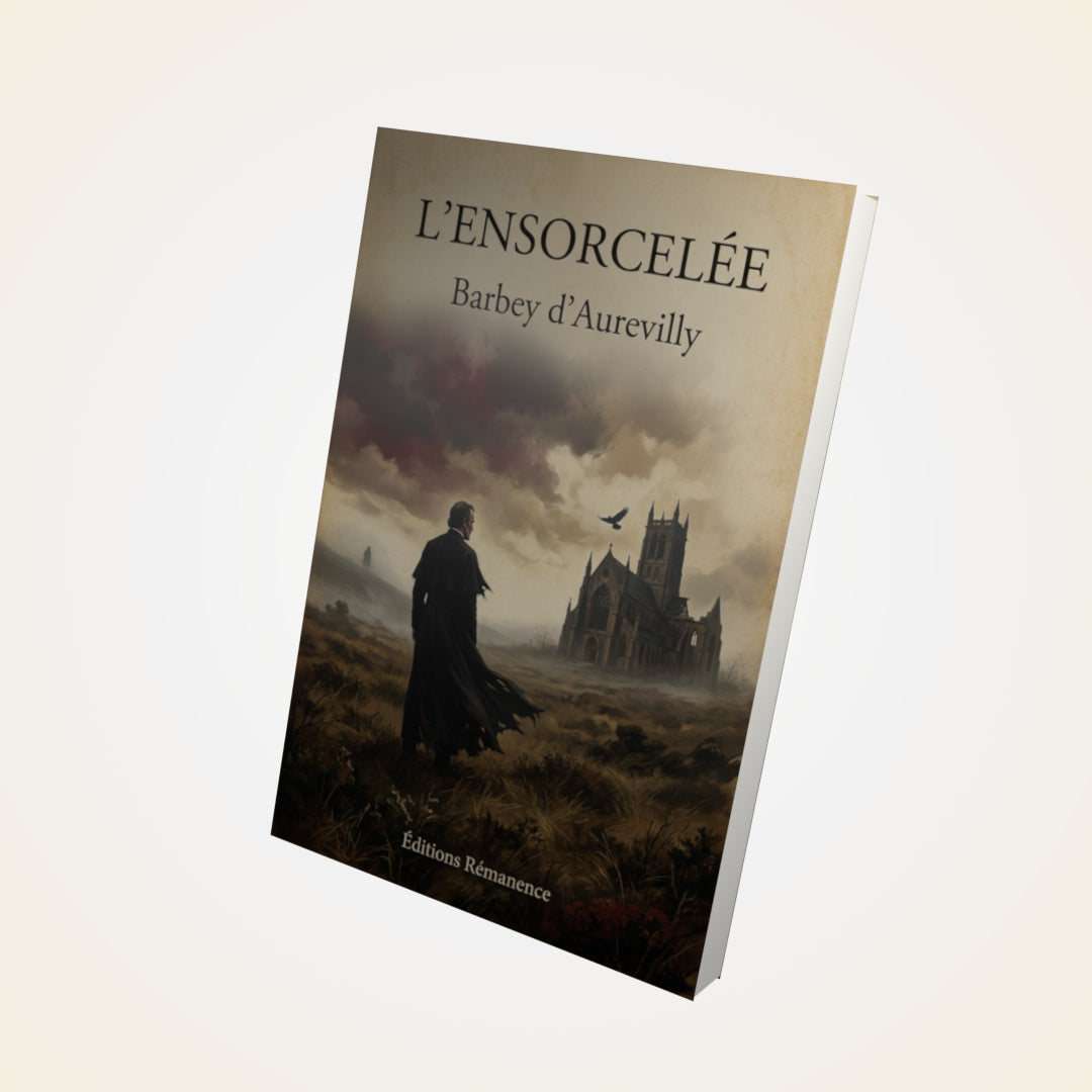Livre L'ensorcelée - Barbey d’Aurevilly - Couverture 3D
