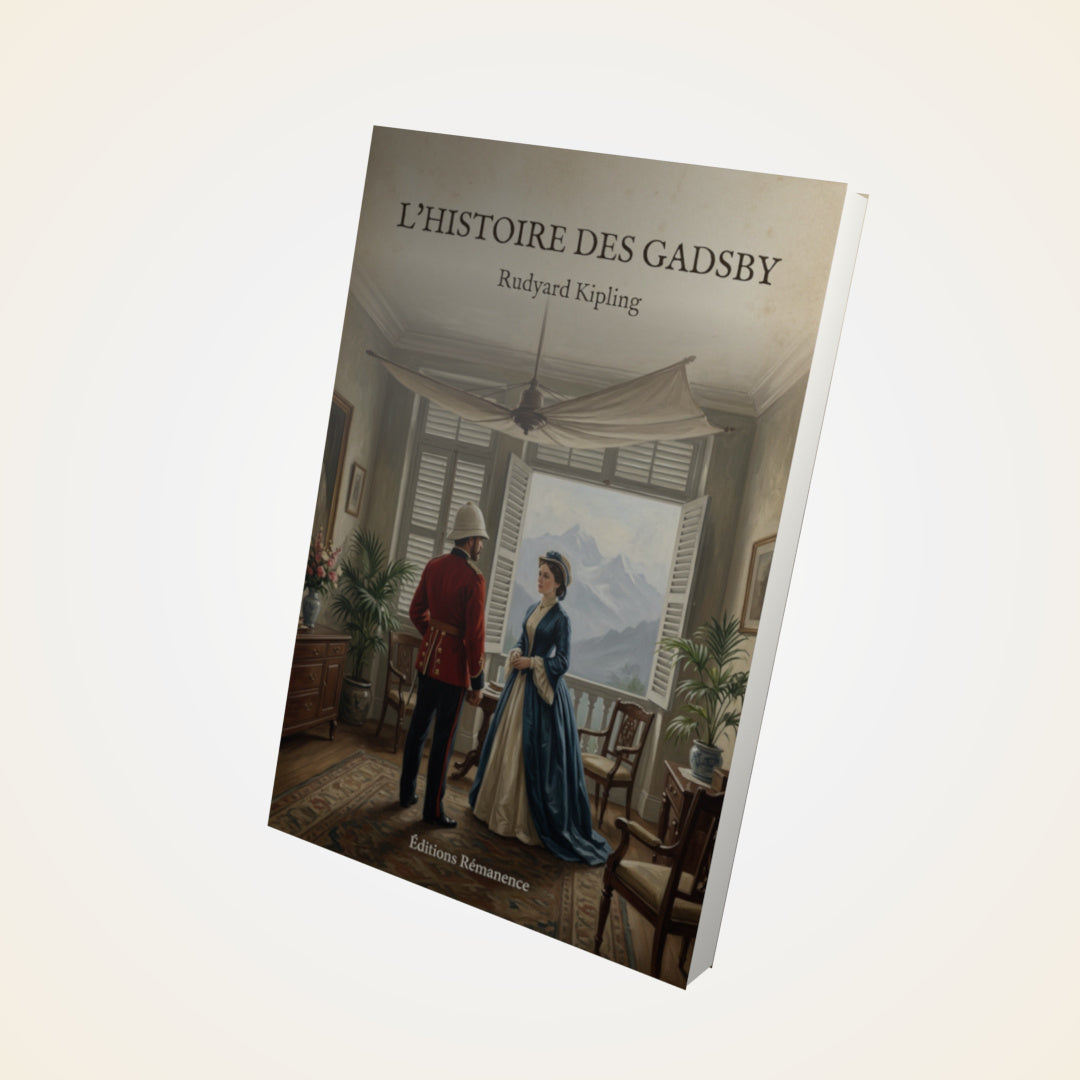 Livre L'histoire des Gadsby - Rudyard Kipling - Couverture 3D