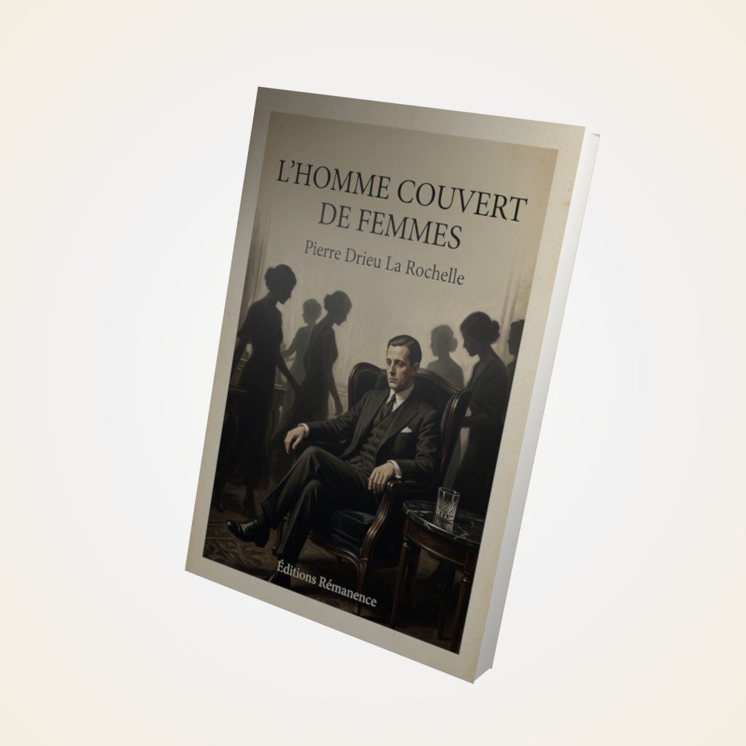 Livre L'homme couvert de femmes - Pierre Drieu La Rochelle - Couverture 3D